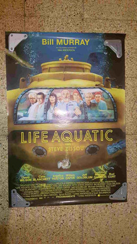 Poster de cine: Life Aquatic con Steve Zissou - Bill Murray