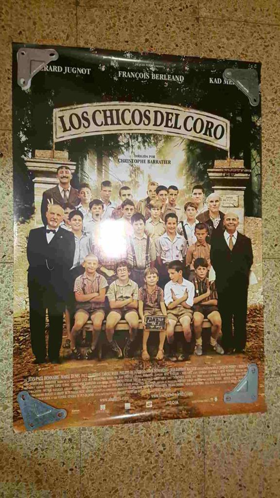 Poster de cine: Los chicos del coro con François Berleand