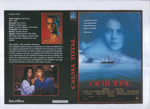 Caratula cine 30x22 cm: Calma total y Descubriendo a Forrester