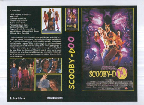 Caratula cine 30x22 cm: Scooby Doo y Toda la verdad