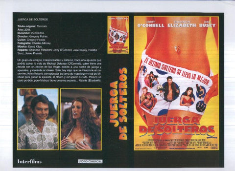 Caratula cine 30x22 cm: Juerga de solteros y The fast and the furious
