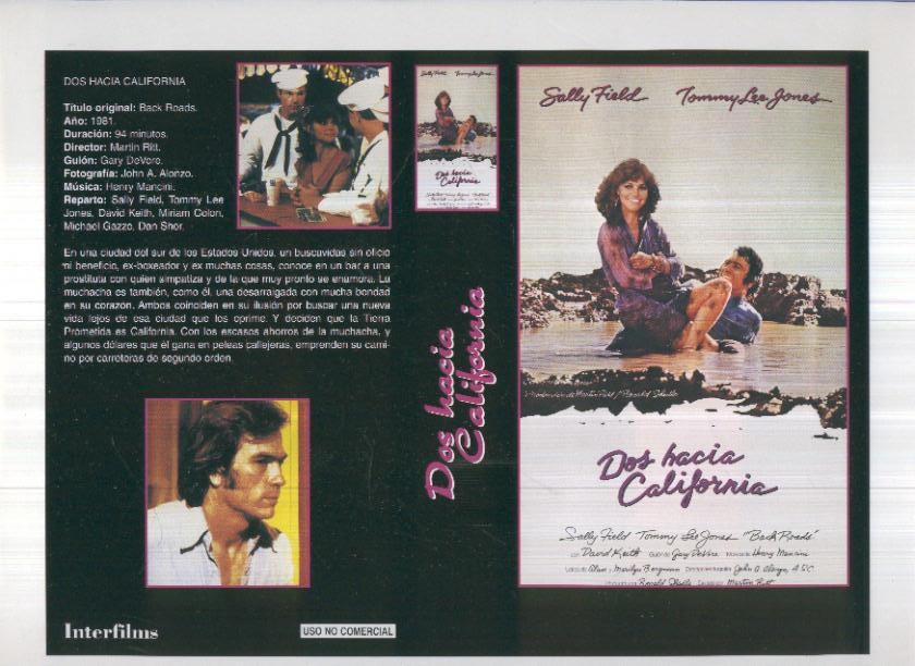 Caratula cine 30x22 cm: Dos hacia california y Grand Canyon