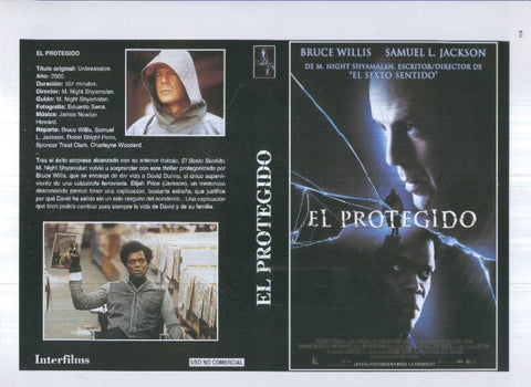Caratula cine 30x22 cm: El protegido y Mas que amigos