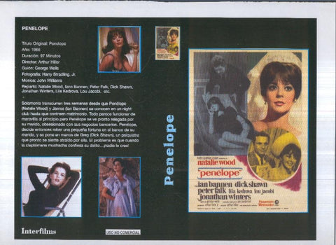 Caratula cine 30x22 cm: Penelope