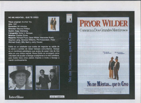 Caratula cine 30x22 cm: Pryor Wilder