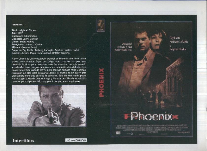 Caratula cine 30x22 cm: Phoenix