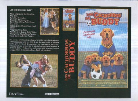 Caratula cine 30x22 cm: Los cachorros de Buddy