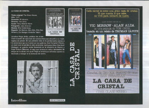 Caratula cine 30x22 cm: La casa de cristal (The Glass House)