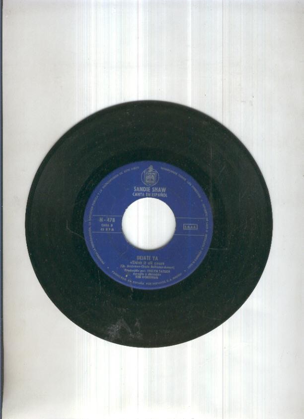 Disco Vinilo Single 45rpm: SANDIE SHAW - Monsieur Dupont