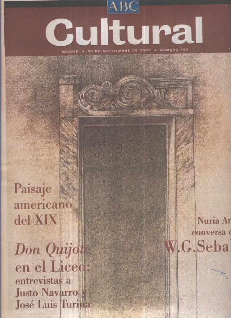 ABC CULTURAL - 30 de septiembre de 2000: Jose Luis Turina