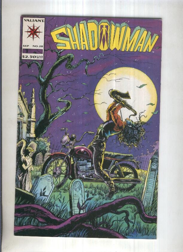 SHADOWMAN, Vol.1 No.28: Somethin Coming  (Valiant 1994)