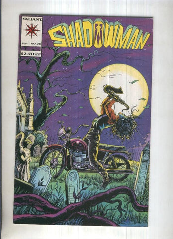 SHADOWMAN, Vol.1 No.28: Somethin Coming  (Valiant 1994)