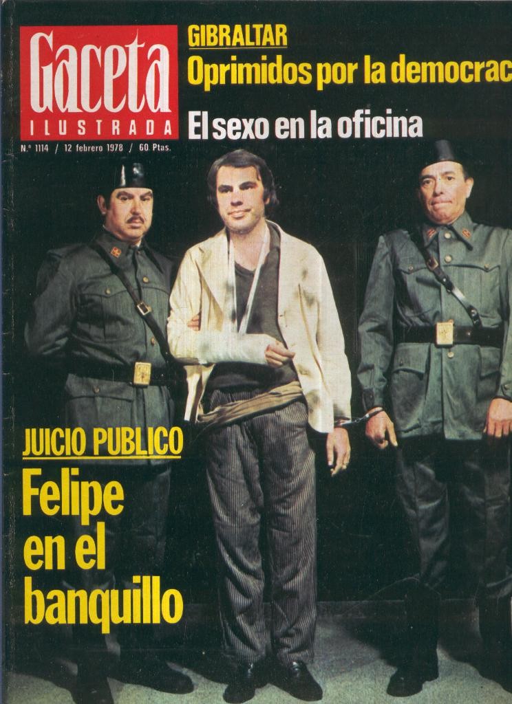 GACETA ILUSTRADA Numero 1114: Felipe en el banquillo