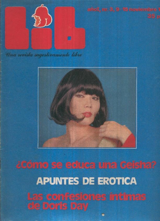 LIB una revista sugestivamente numero 003: La universidad de las Geisha-Emma Penella-Doris Day