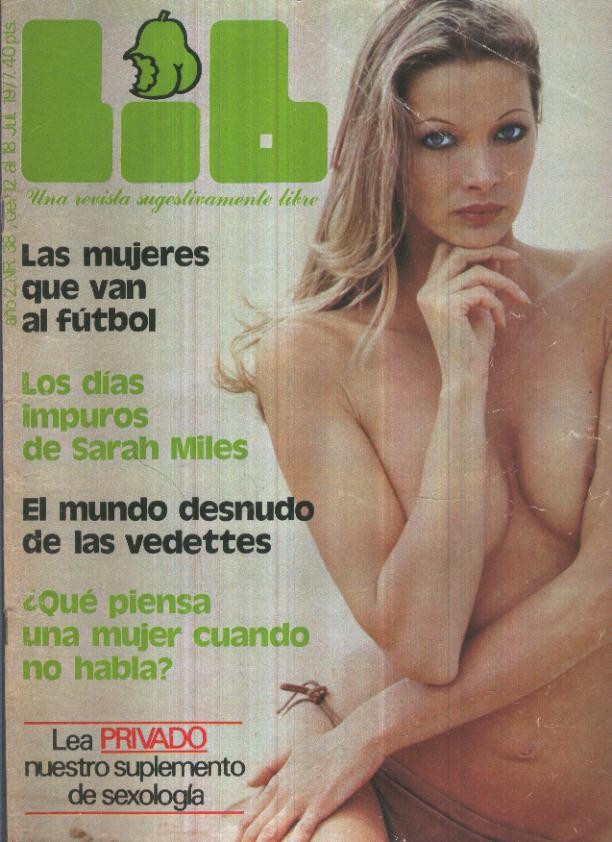 LIB una revista sugestivamente numero 038: Sarah Miles-Sandra Alberti-Kelly St.John-Magdalena, 
