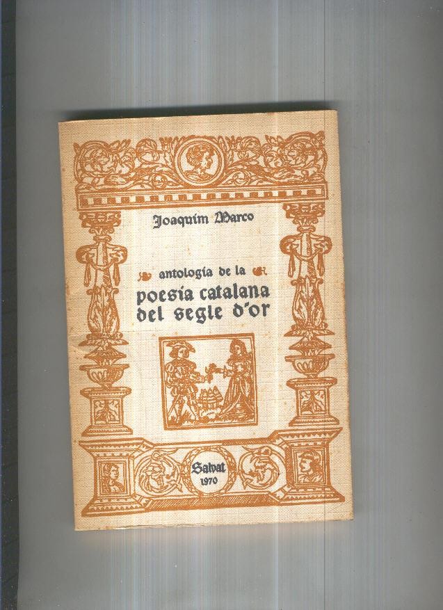 Antologia de la poesia catalana del segle d or