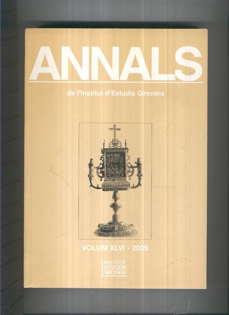 Annals de L Institut d estudis Gironins Volumen XLVI