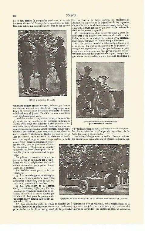 LAMINA ESPASA 2825: Policias