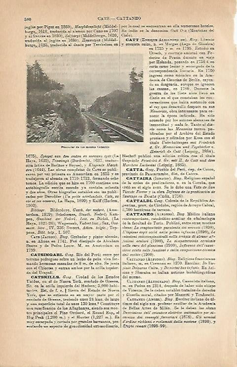 LAMINA ESPASA 2993: Funicular de los Montes Catskills Estados Unidos