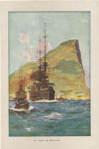 LAMINA 2348: El peñon de Gibraltar