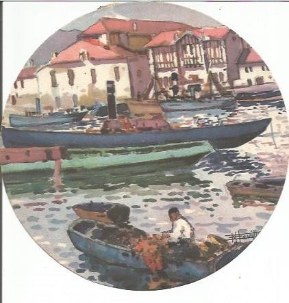 LAMINA 2382: Paisaje maritimo