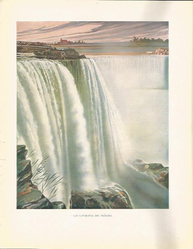 LAMINA 2410: Las cataratas del Niagara