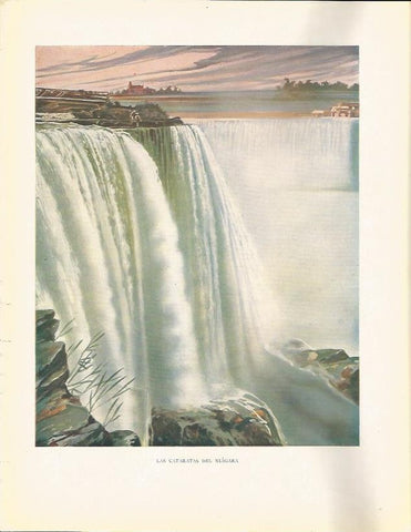 LAMINA 2410: Las cataratas del Niagara