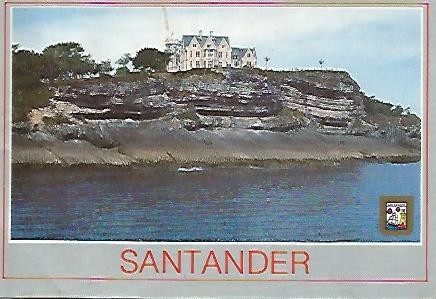 POSTAL 54815: SANTANDER Palacio de la Magdalena