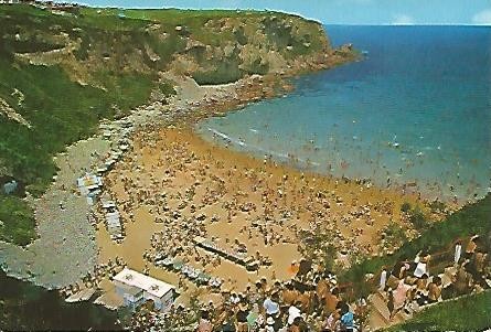 POSTAL 54816: SANTANDER Playa de Mataleñas