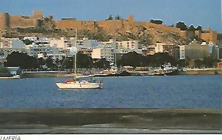 POSTAL 54823: ALMERIA La Alcazaba