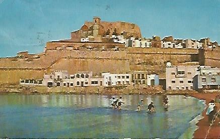 POSTAL 54828: PEÑISCOLA Castellon. Castillo