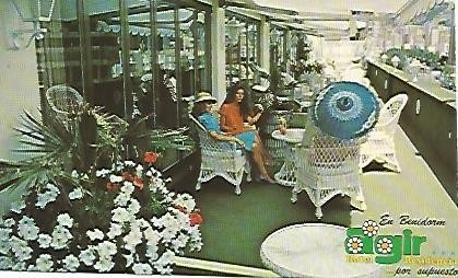 POSTAL PUBLICITARIA 54837: Hotel AGIR. Benidorm Alicante