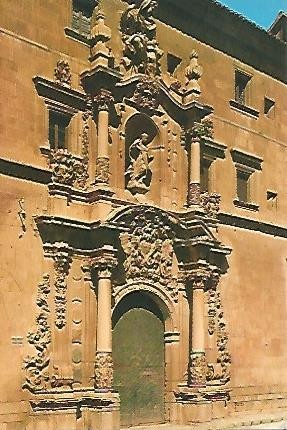 POSTAL 54848: ORIHUELA Alicante. Puerta de la Universidad