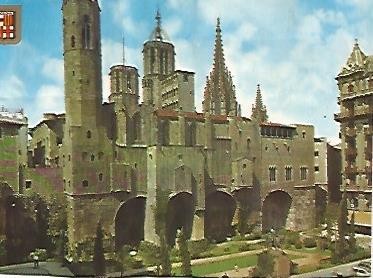 POSTAL 54868: BARCELONA. Plaza Berenguer el Gran
