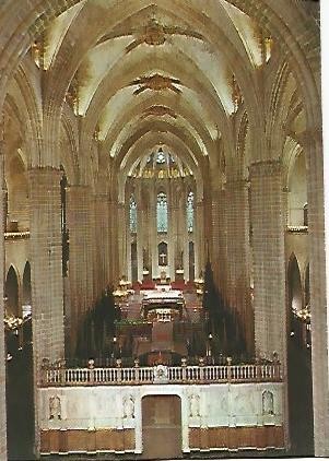 POSTAL 54873: BARCELONA. Catedral