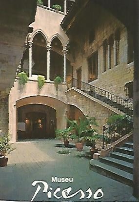 POSTAL 54875: BARCELONA. Museo Picasso