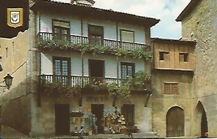 POSTAL 54891: SANTILLANA DEL MAR Cantabria. Casa tipica