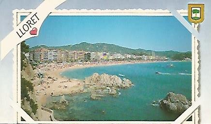 POSTAL 54916: LLORET DE MAR Girona. Vista parcial