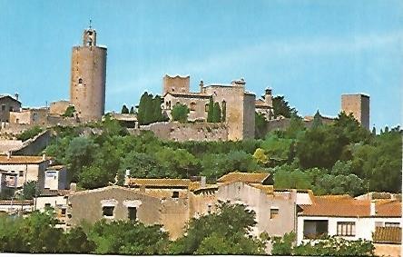 POSTAL 54918: PALS Girona. Detalle