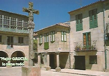 POSTAL 54926: PONTEVEDRA. Plaza de la Leña