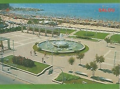 POSTAL 54927: SALOU Tarragona. Fuente luminosa