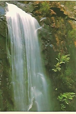 POSTAL 54929: LA GOMERA Cascada de Agulo