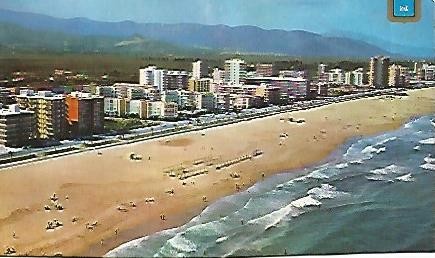 POSTAL 54934: GANDIA Valencia. Vista aerea