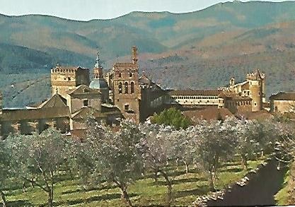 POSTAL 54936: GUADALUPE Caceres. Vista parcial