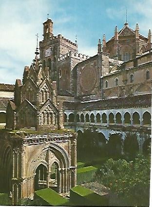 POSTAL 54942: GUADALUPE Caceres. Claustro mudejar