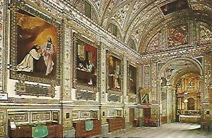 POSTAL 54946: GUADALUPECaceres. Sacristia decorada