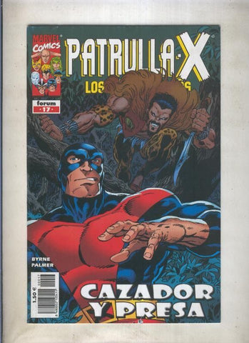 La Patrulla X: Los años perdidos numero 17: Cazador y presa