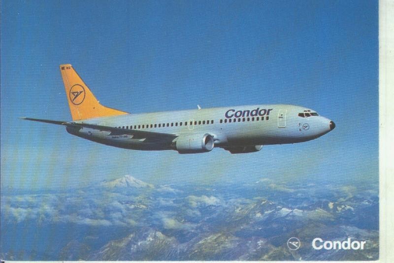 Postal 014268: Boeing 737-300 de las lineas aereas Condor