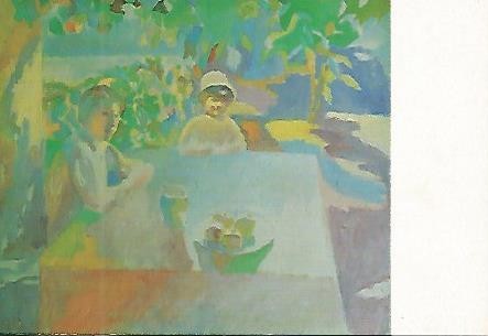 POSTAL 53116: ALEXANDRE CRESPO. Taula al jardi