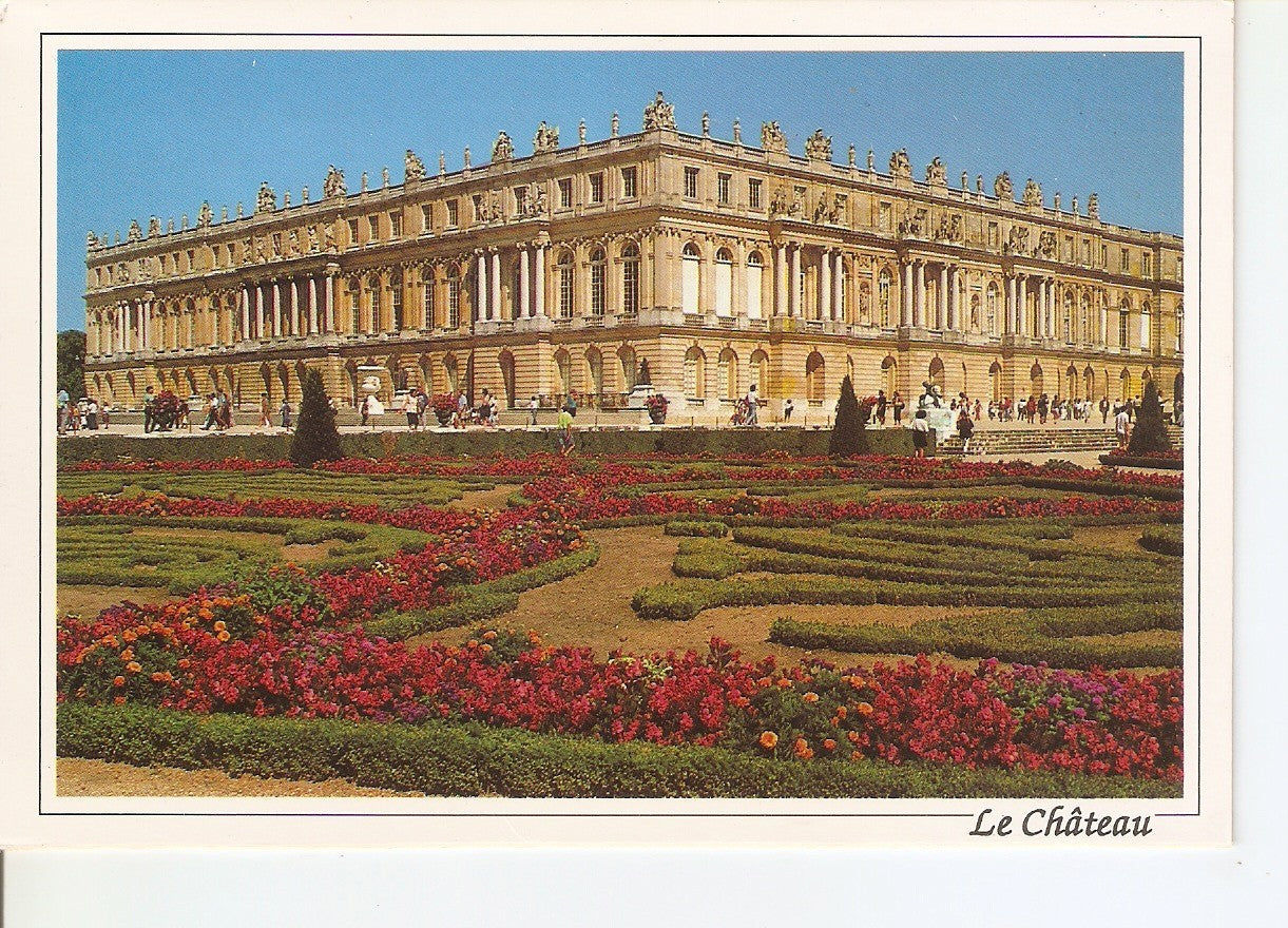 Postal 038775 : Versailles (Yvelines). Le Château - Le Parterra du Midi
